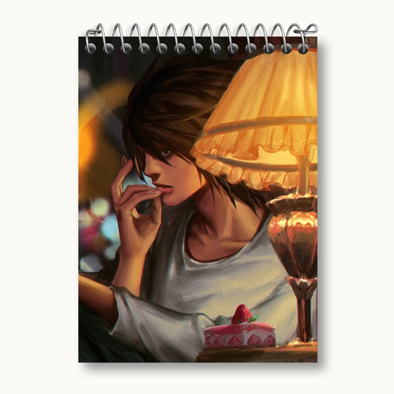 دفتر یادداشت 50 برگ خندالو مدل ال لاولیت انیمه دفترچه مرگ Death Note کد 11317