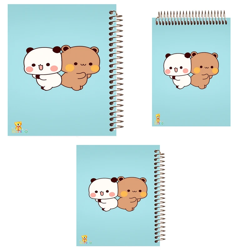 دفتر 100 برگ بانیبو مدل خرسی کد 2738 مجموعه 3 عددی