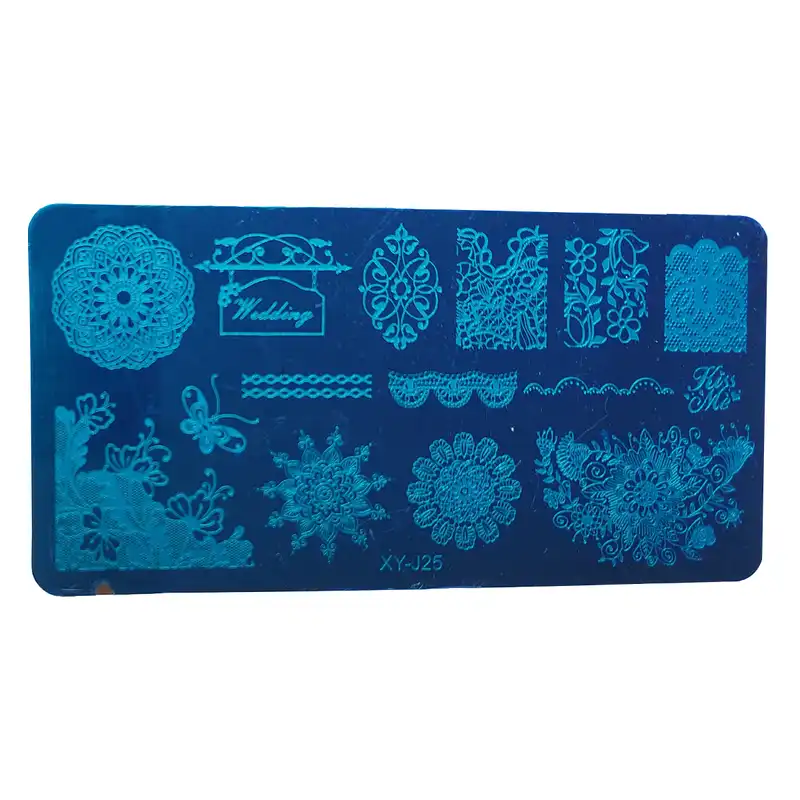 شابلون طراحی ناخن مدل XY-J25