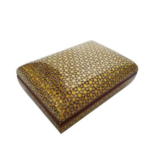 جعبه جواهرات خاتم کاری کد َA100