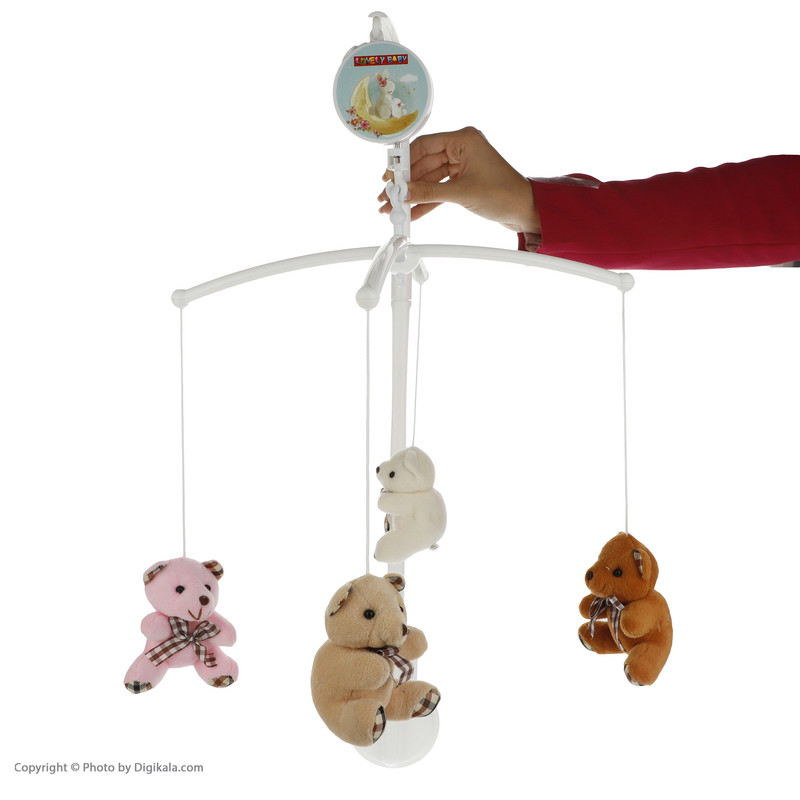 آویز تخت کودک ملکی تویز مدل Lovely Baby کد 072-2 آویز تخت کودک ملکی تویز مدل Lovely Baby کد 072-2