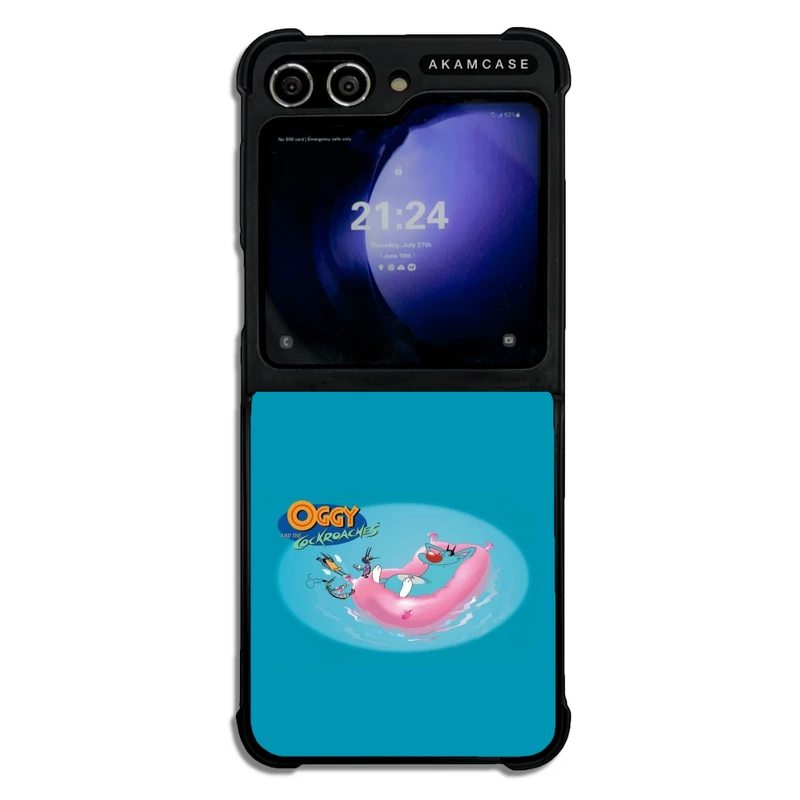 کاور آکام مدل AMC-WSGZFLIP5-OGGY-5 مناسب برای گوشی موبایل سامسونگ Galaxy Z Flip 5
