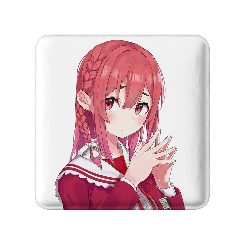 مگنت خندالو طرح سومی انیمه کانوجو اوکاری مدل مربعی کد 34829