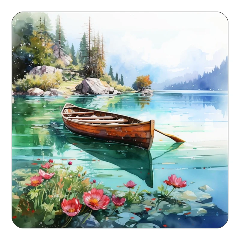 مگنت کاکتی طرح نقاشی رنگ روغن مدل mp70924