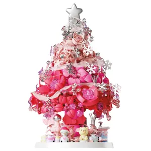 ساختنی 861 تکه بالودی طرح دریای گل های صورتی