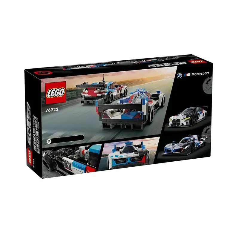 لگو 676 تکه سری اسپید مدل BMW M4 GT3 N BMW M Hybrid V8 کد 76922