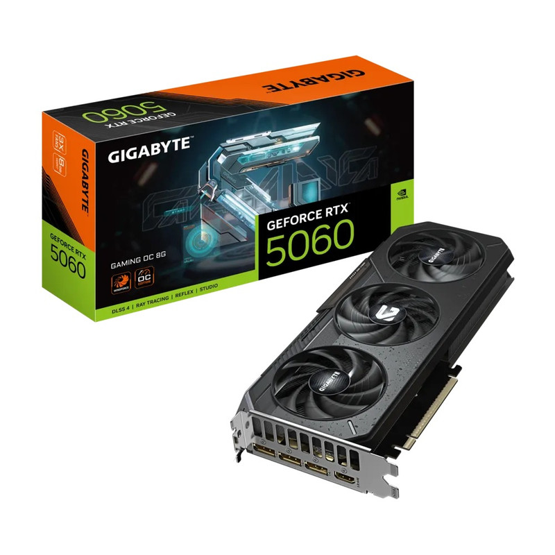 کارت گرافیک گیگابایت مدل GeForce RTX™ 5060 GAMING OC 8G