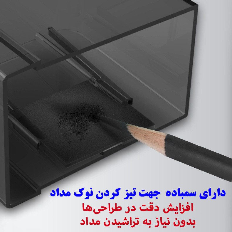 تراش رومیزی تن وین مدل 10 حالته سمباده دار کد MS8029