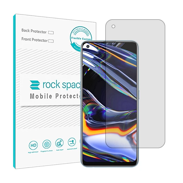 محافظ صفحه نمایش شفاف راک اسپیس مدل HyGEL مناسب برای گوشی موبایل ریلمی 7 Pro RMX2170