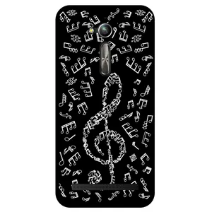 Megafone Musical Note 1370 Cover For Asus Zenfone Go / ZB500KL