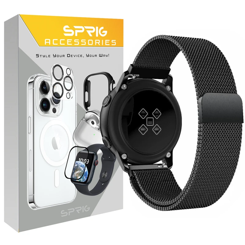 بند اسپریگ مدل Milanese مناسب برای ساعت هوشمند گارمین Vivoactive 3 / Vivoactive 3 music