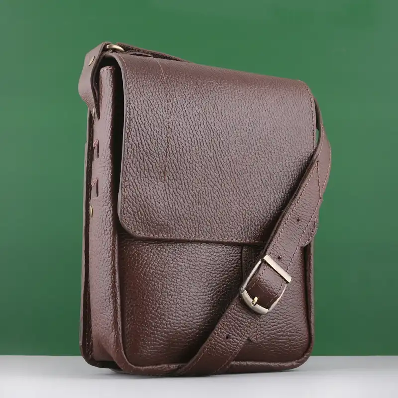 کیف رودوشی چرم یلسان مدل ماهان کد MHN-010-GF