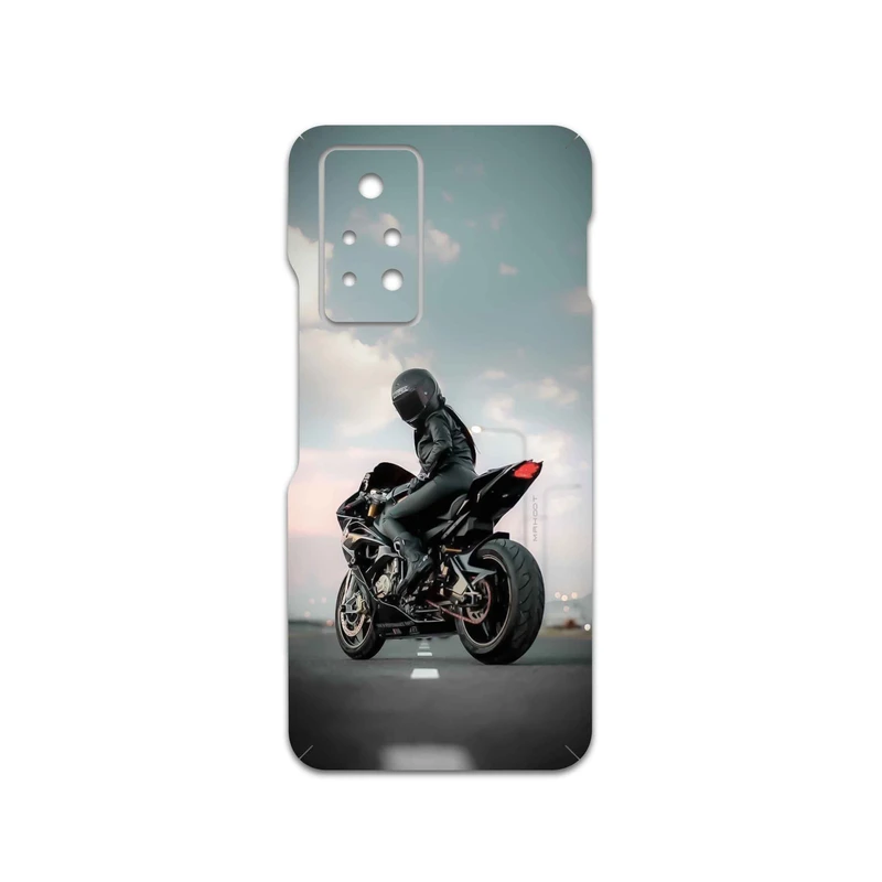 برچسب پوششی ماهوت مدل Motorcycling مناسب برای گوشی موبایل اینفینیکس Note 11 Pro