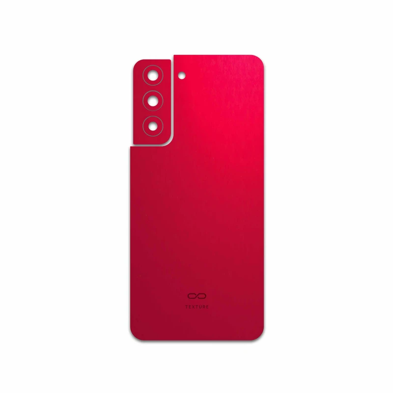 برچسب پوششی ماهوت مدل Matte-Warm-Red مناسب برای گوشی موبایل سامسونگ Galaxy S21 FE 5G