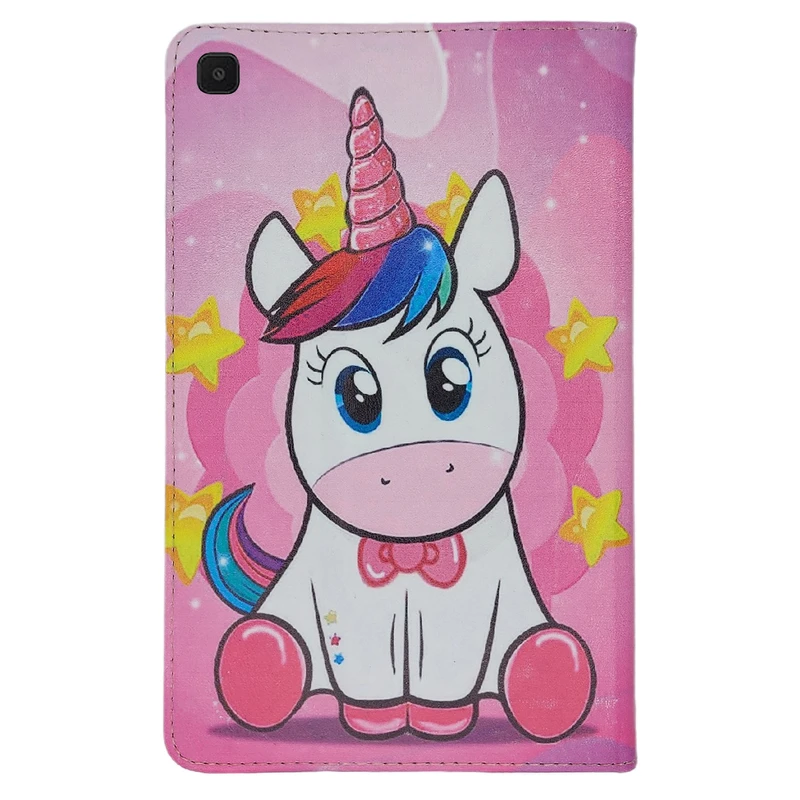 کیف کلاسوری طرح یونی کورن کد J-040 مناسب برای تبلت سامسونگ Galaxy Tab A 8.0 2019 T290 / T295