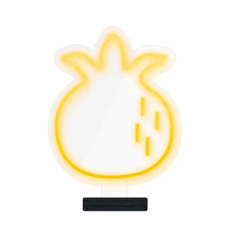 چراغ رومیزی مدل ریموت دار POMEGRANATE-GL_YL-GLASS