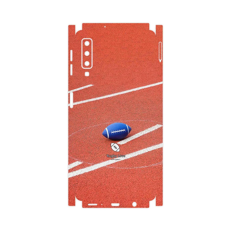 برچسب پوششی ماهوت مدل Rugby football-FullSkin مناسب برای گوشی موبایل سامسونگ Galaxy A7 2018