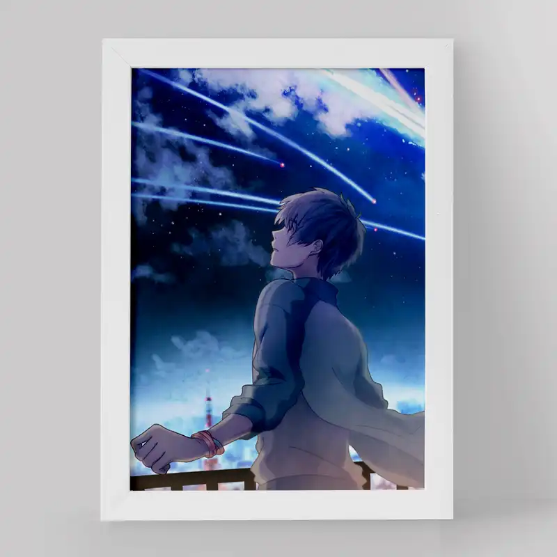 تابلو خندالو مدل تاکی تاچیبانا انیمه یورنیم نام تو کد 16273