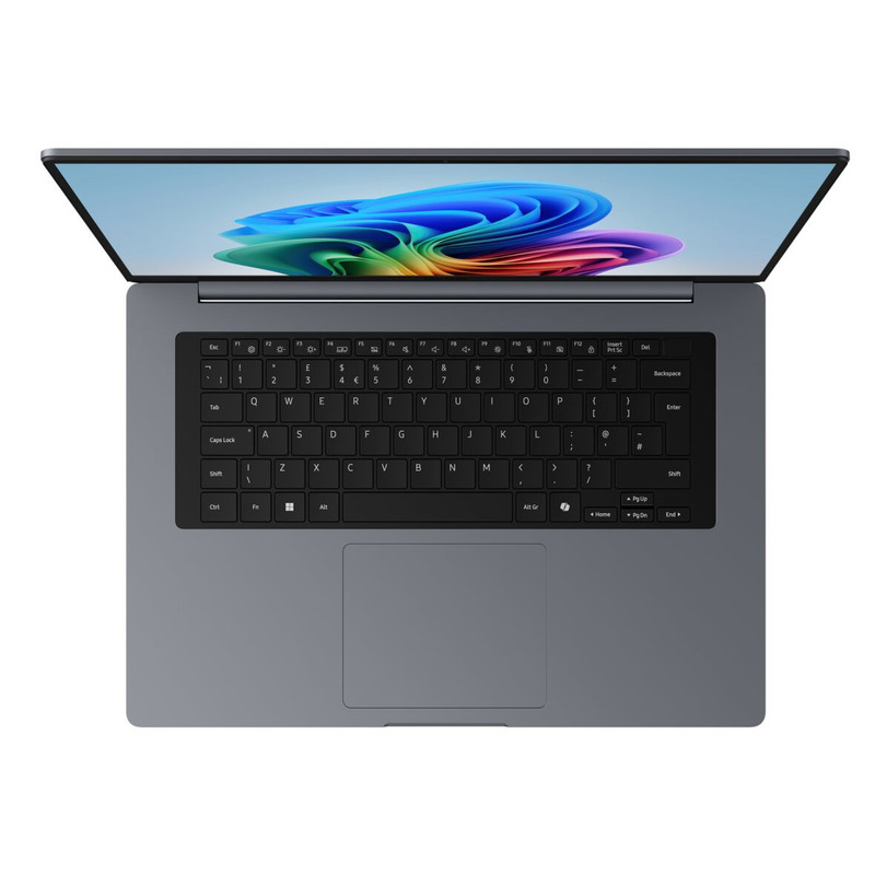 لپ‌تاپ 16 اینچی سامسونگ مدل Galaxy Book6 Copilot+ PC-Core Ultra 7 355-16GB LPDDR5X-512GB SSD-Touch WUXGA 120Hz-Fingerprint-Backlit-W