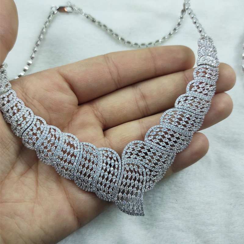 نیم ست نقره زنانه سلین کالا کد 2