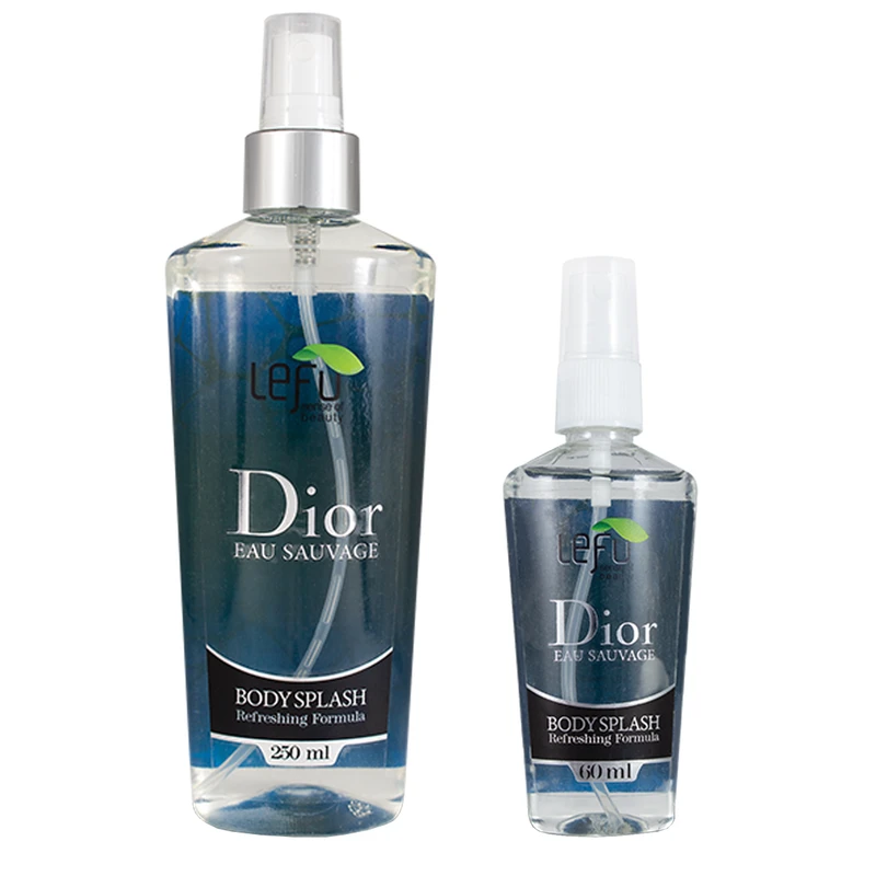 بادی اسپلش لفو مدل DIOR EAU SAUVAGE حجم 250 میلی لیتر به همراه بادی اسپلش لفو حجم 60 میلی لیتر