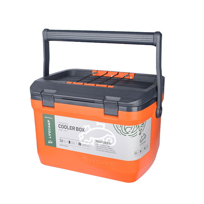 یخدان سفری لایف کمپ مدل 45840 گنجایش 15 لیتر