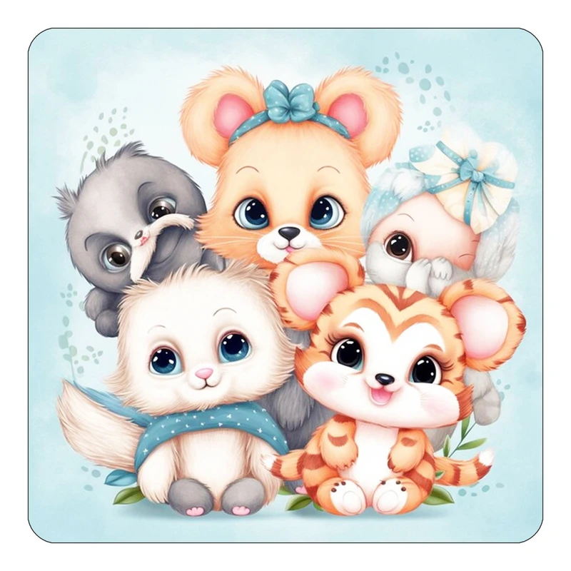 مگنت کاکتی طرح حیوانات کارتونی مدل mp28543