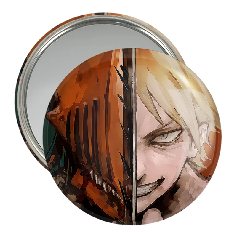 آینه جیبی خندالو مدل دنجی انیمه مرد اره ای Chainsaw Man  کد 17905