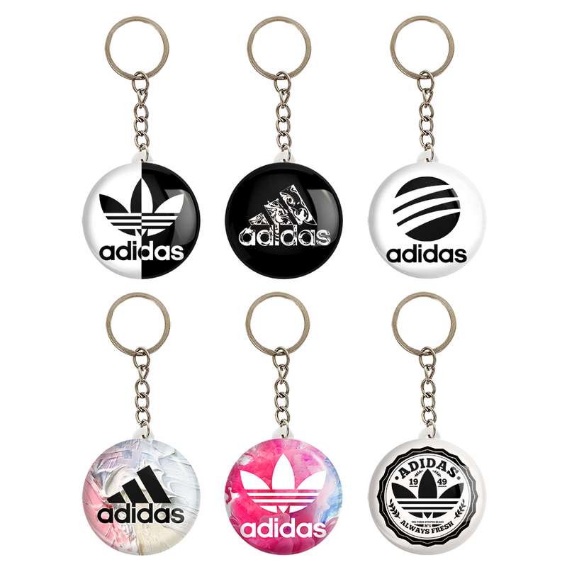 جاکلیدی خندالو مدل آدیداس Adidas کد 1457A مجموعه 6 عددی