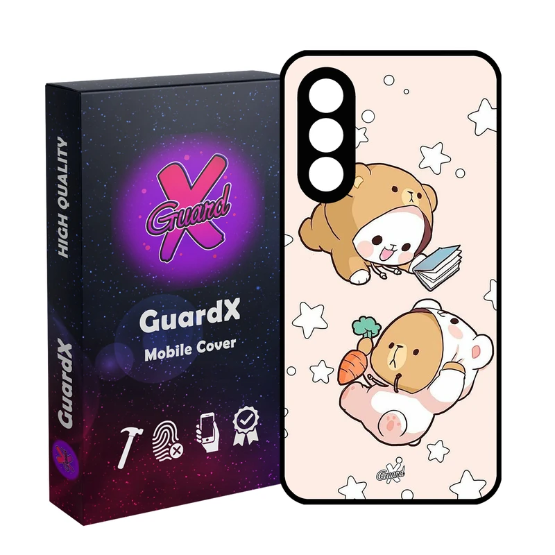 کاور گارد ایکس طرح Milk Mocha مدل 10540 مناسب برای گوشی موبایل سامسونگ Galaxy S24 FE