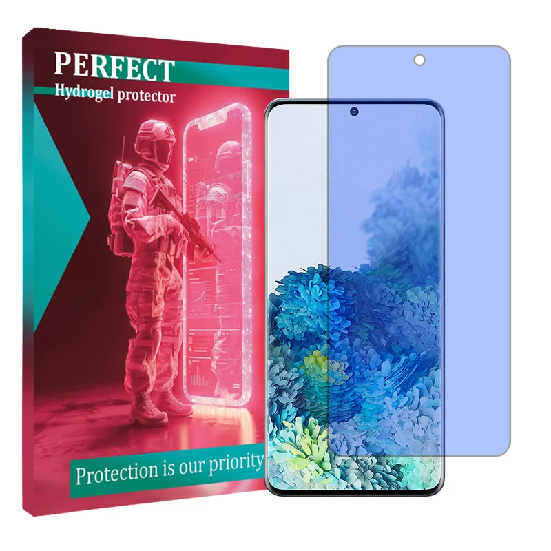 محافظ صفحه نمایش آنتی بلو پرفکت مناسب برای گوشی موبایل سامسونگ Galaxy S20 Plus