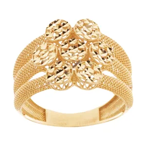 انگشتر طلا 18 عیار زنانه آلند مدل BTR56