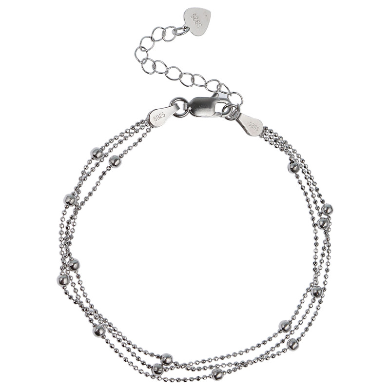 دستبند نقره زنانه مدل 01 دستبند نقره زنانه مدل 01