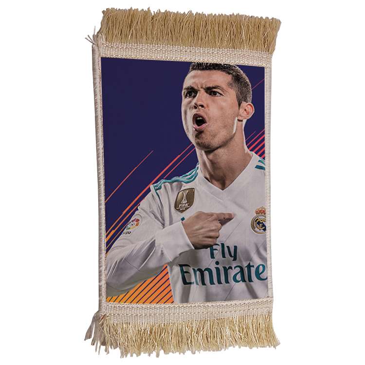 فرش ماشینی دیوارکوب مدل رونالدو کد 489