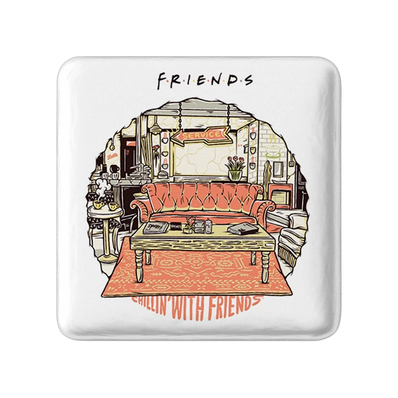 پیکسل خندالو طرح فرندز Friends مدل مربعی کد 31165