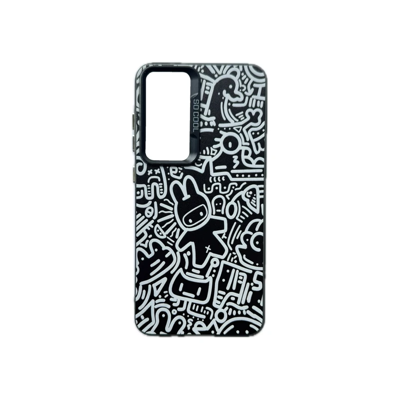 کاور مدل سوکول طرح هنر دودل آرت کد doodleArt95 مناسب برای گوشی موبایل سامسونگ Galaxy S24 FE