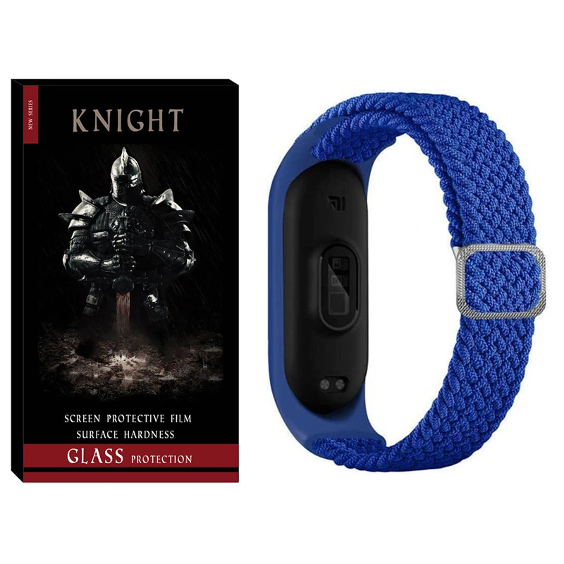 بند نایت مدل Braided KT مناسب برای ساعت هوشمند شیائومی Mi band 3/4/5/6/7