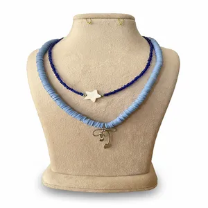 گردنبند دستساز زنانه مدل  فیمو و مدال پاپیون