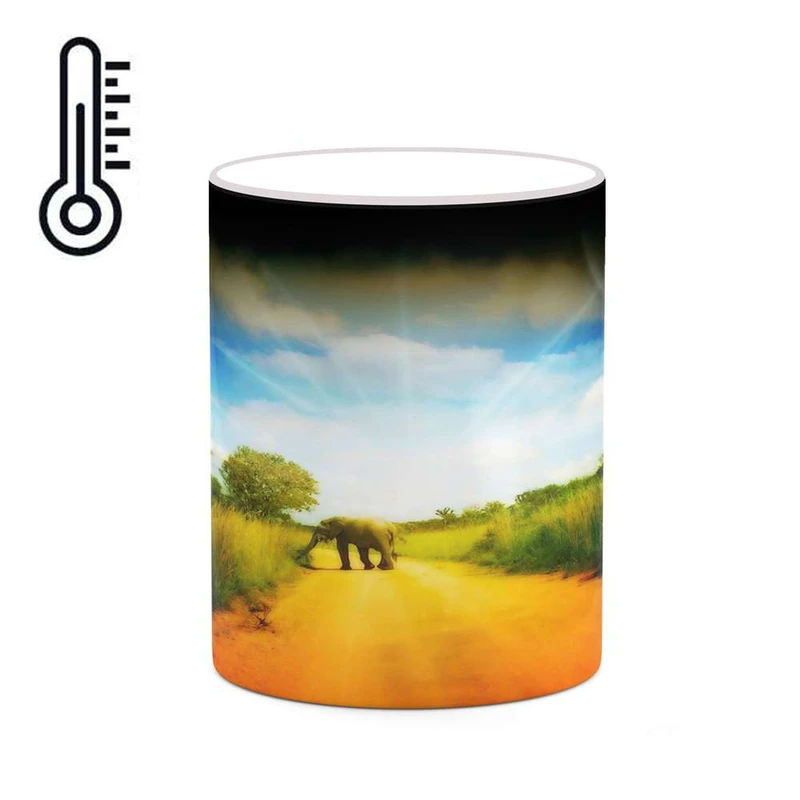 ماگ حرارتی کاکتی مدل منظره کد mgh20748