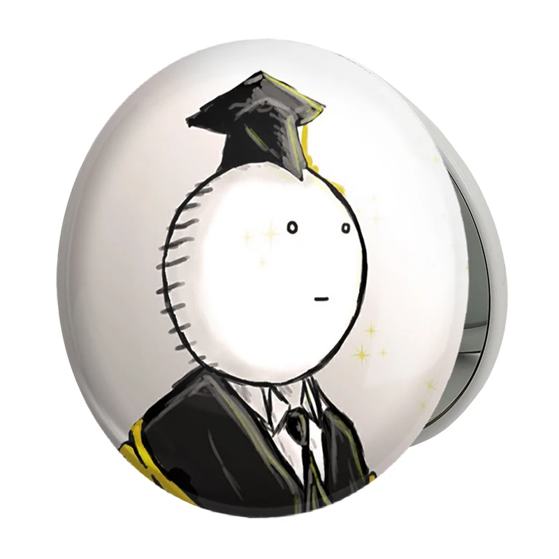 آینه جیبی خندالو طرح کورو سنسی انیمه کلاس آدمکشی مدل تاشو کد 32052