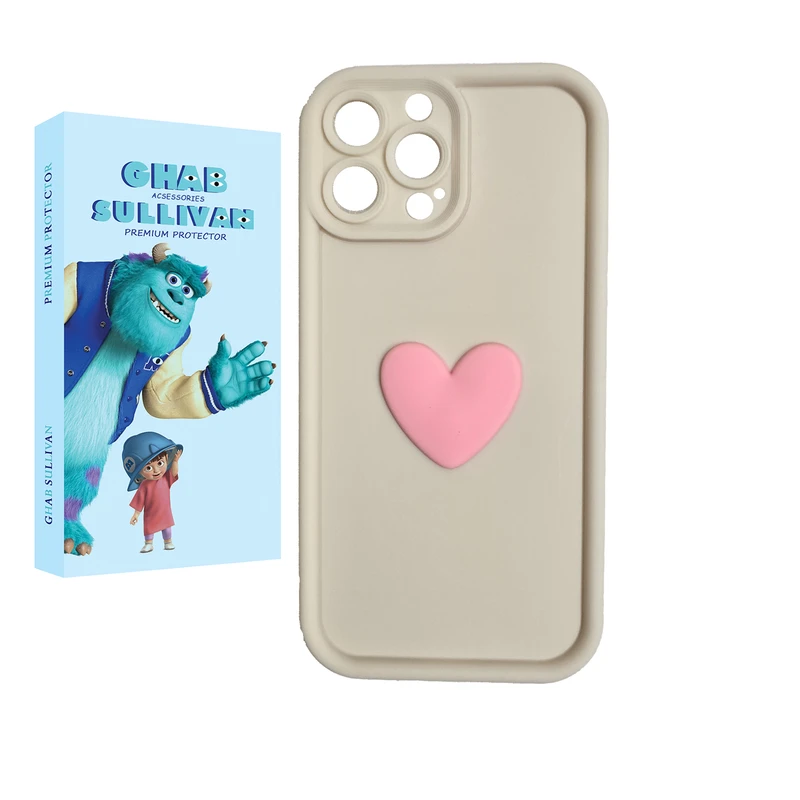 کاور قاب سالیوان مدل SOLID HEART مناسب برای گوشی موبایل اپل iPhone 16 Pro Max