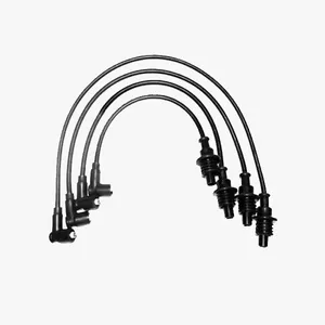 وایر شمع سوخت آما مدل کاربراتور 9081210 مناسب برای پژو 405 بسته 4 عددی