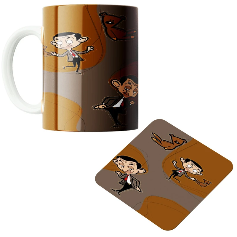 ماگ پاد آفرین مدل مستر کد 604 به همراه زیر لیوانی 