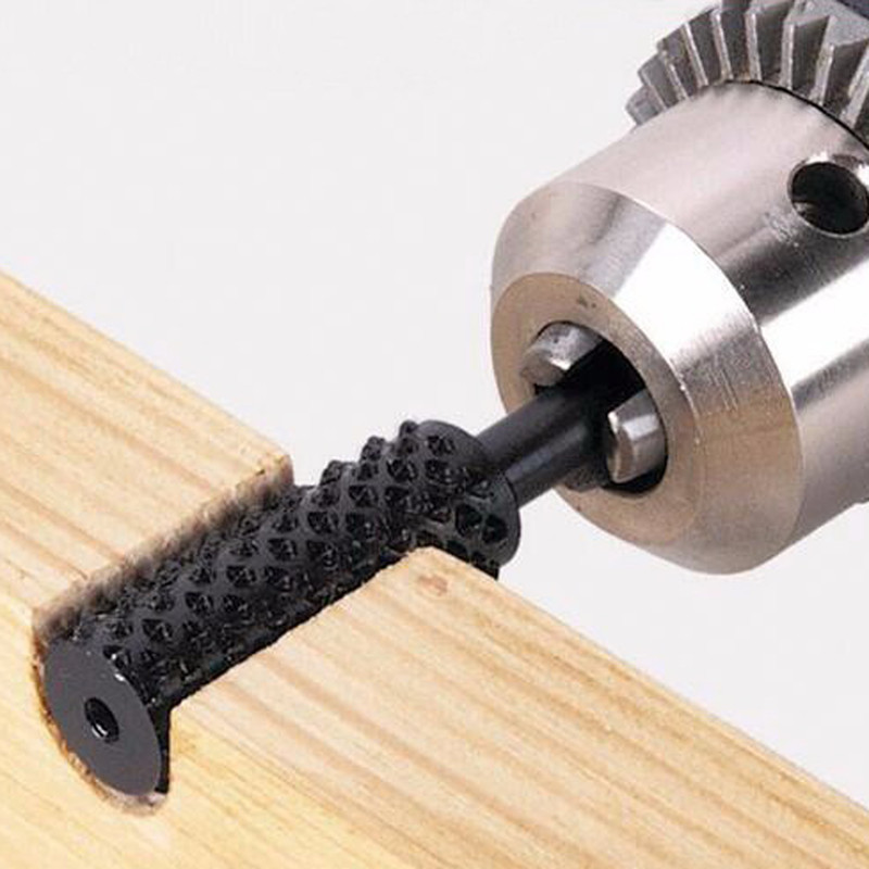 مته چوب ساب سردریلی مدل استوانه ای نوک تخت کد 05 قطر ساقه 6.2 میلی متر