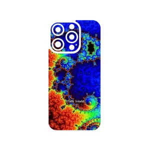 MAHOOT Mathematical Geometric Shape 5 Cover Sticker for Apple iPhone 15 Pro