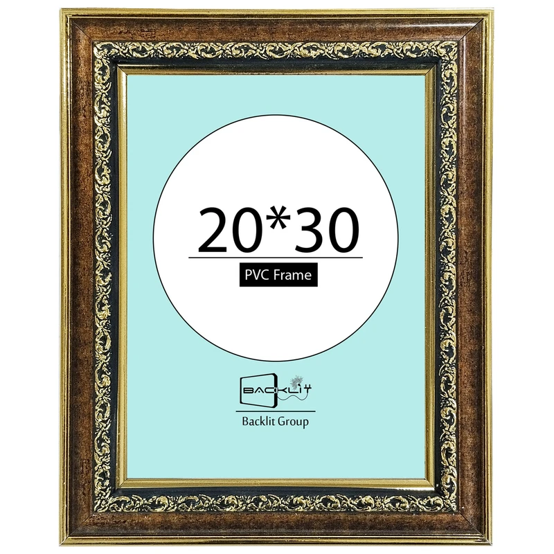 قاب عکس بکلیت مدل گلدار رومیزی سایز 30×20 سانتی متر