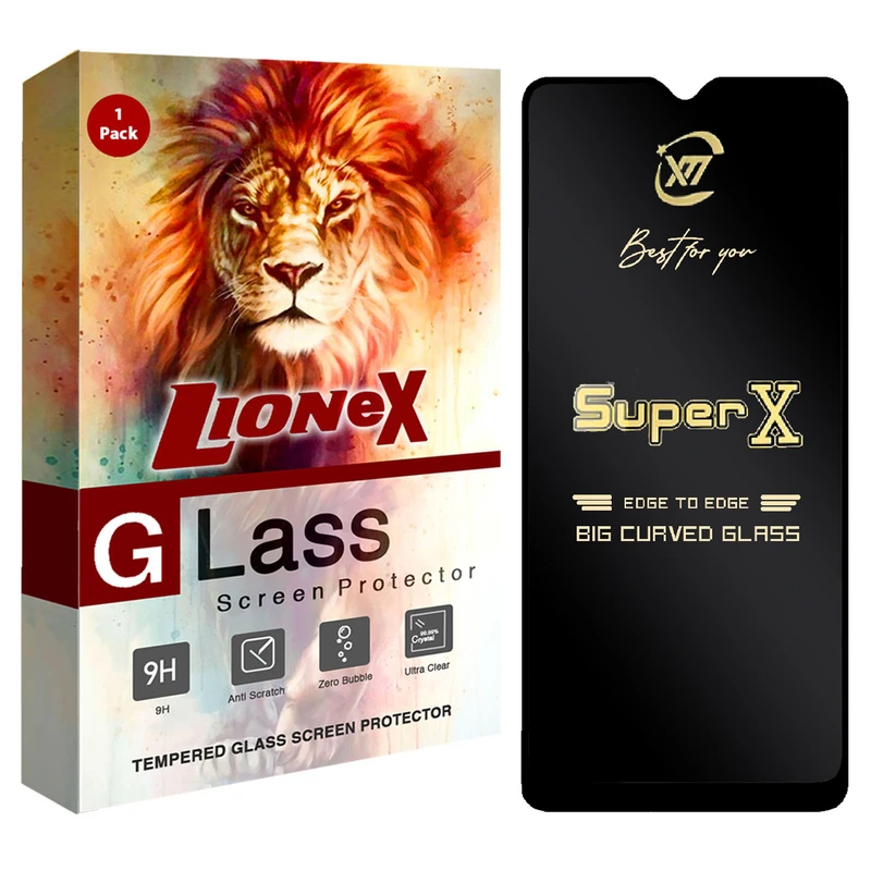  محافظ صفحه نمایش لایونکس مدل SUPERX مناسب برای گوشی موبایل سامسونگ Galaxy A04e