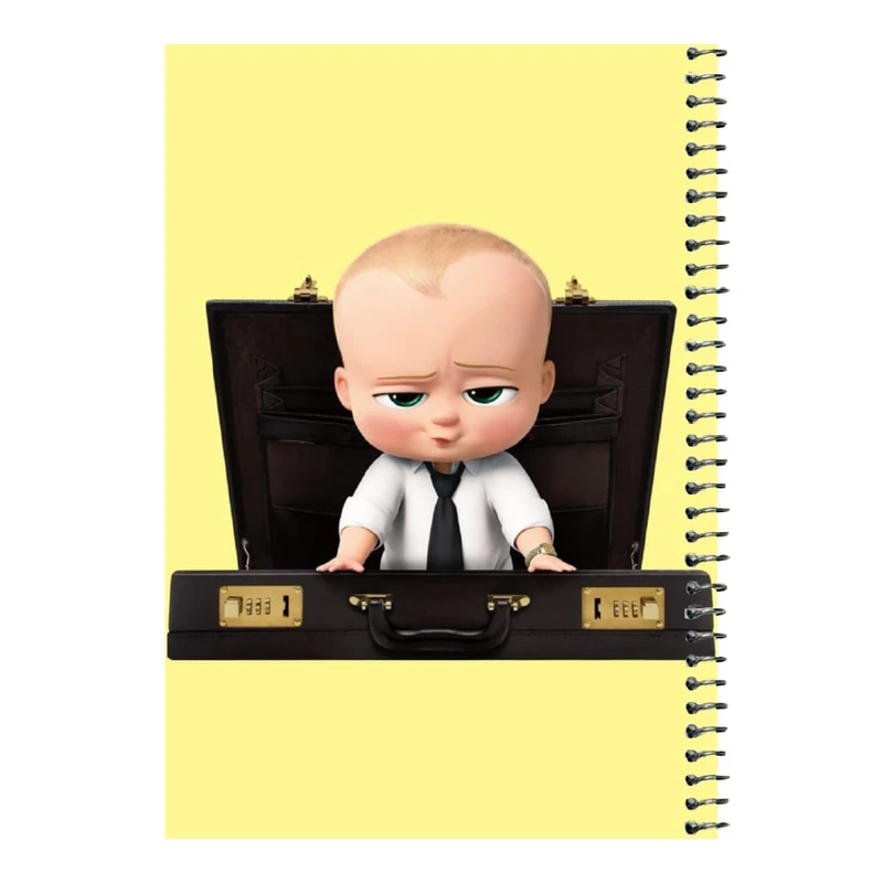 دفتر مشق 80 برگ اس جی مدل بچه رئیس    