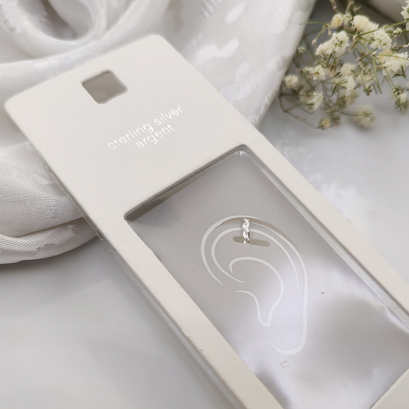 پیرسینگ نقره زنانه مدل ایرکاف