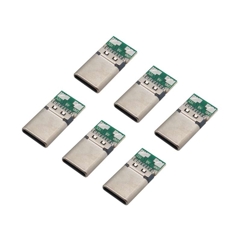 سوکت نری یو اس بی تایپ سی مدل charge_only بسته 6 عددی سوکت نری یو اس بی تایپ سی مدل charge_only بسته 6 عددی